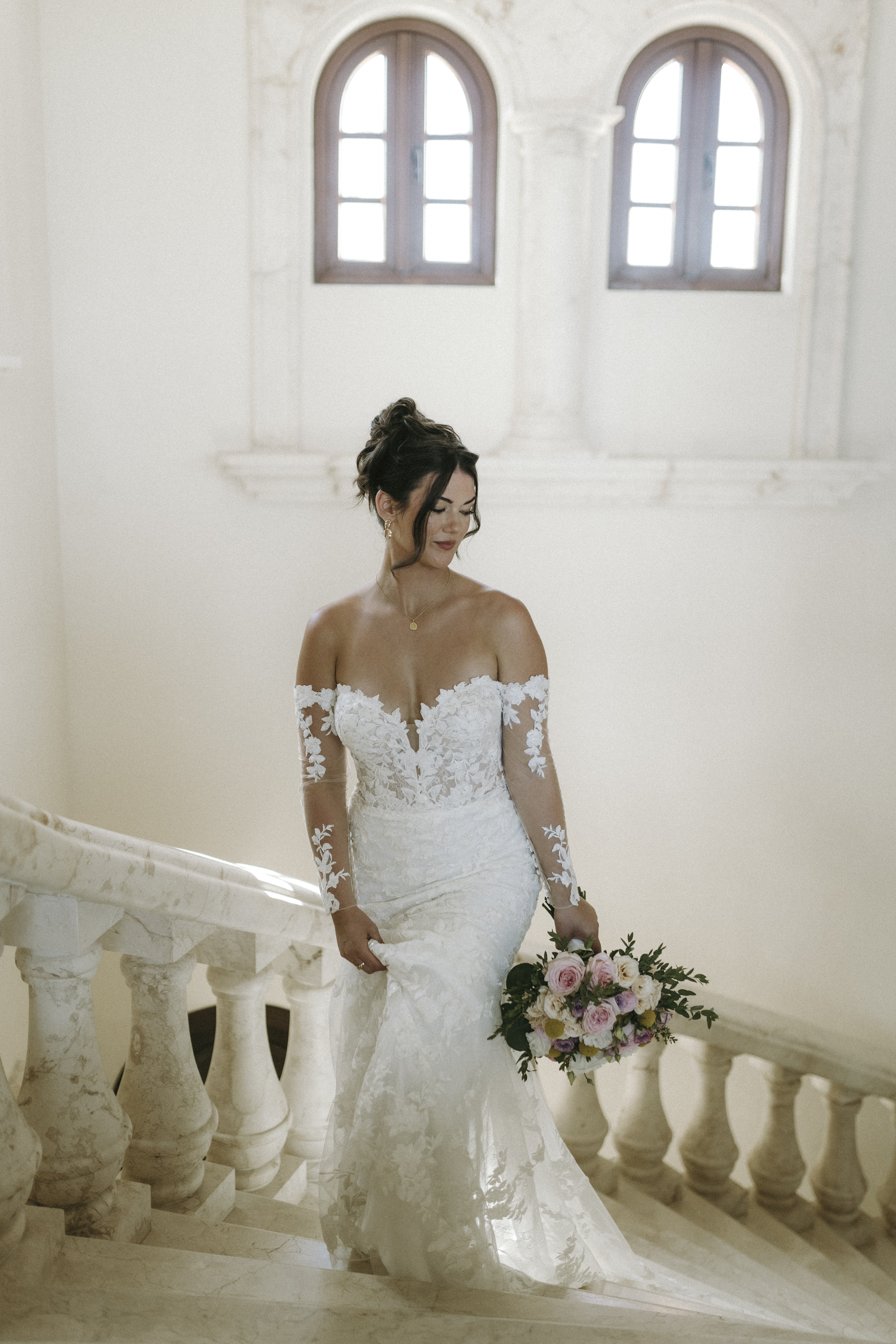 Bridal beauty services at Villa La Joya Mexico by Sarah Garnier & Co.